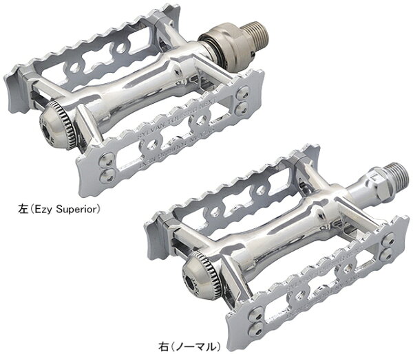 三ヶ島製作所  SYLVAN TOURING NEXT One Side Ezy Superior シルバー ペダル MKS ミカシマペタル 三ヶ島 脱着 ブロンプトン 輪行トリプルシールドベアリング