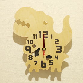 恐竜 時計 #12 ティラノサウルス 壁掛け時計 置時計 木工 アート クラフト クリエイター デザイン 恐竜時計 模型 図鑑
