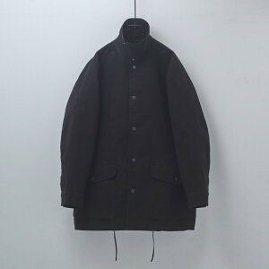 PERS PROJECTS �p�[�X�v���W�F�N�g OLIVER FIELD HF COAT BLACK �I���o�[ �t�B�[���h �n�[�t �R�[�g ���[���X�L��