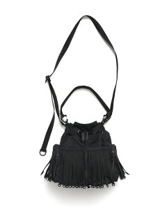 BAICYCLON by bagjack �o�C�V�N�����o�C�o�b�O�W���b�N TAPE FRINGE DRAW STRING BAG BCL-126 �e�[�v�t�����W�h���[�X�g�����O�o�b�O �i�C�����c�C��