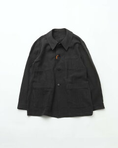 intch. �C���` Calife JK BINCHOTAN Linen Cotton Ramie Jacket �W���P�b�g ���l���R�b�g�����~�[