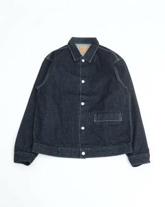 HATSKI �n�c�L 1Pocket Denim Jacket -One Wash- 23FW002 �����|�P�b�g �f�j�� �W���P�b�g �����E�H�b�V�� G�W����