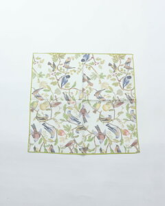 ASEEDONCLOUD �A�V�[�h���N���E�h Handkerchief 001061 Migratory Birds �n���J�` �X�J�[�t �R�b�g���V���N