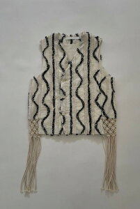 ASEEDONCLOUD �A�V�[�h���N���E�h Windcatcher vest 261702Off white �t�����W�x�X�g �h�J