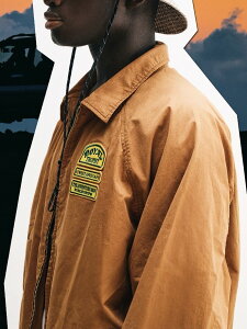 Work of Art Kendai ���[�N�I�u�A�[�g �P���_�C ROYAL ZIP BLOUSON BROWN WOA-000-261004 �W�b�v�u���]�� �R�[�`�W���P�b�g