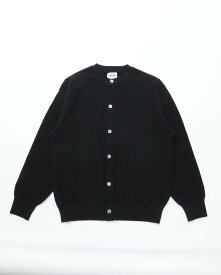 Yonetomi / GIMA COTTON KNIT CARDIGAN CREW NECK ヨネトミニューベーシック カーディガン