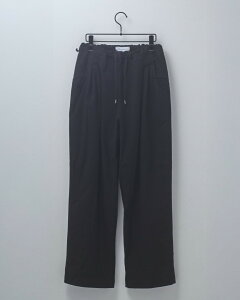 PERS PROJECTS �p�[�X�v���W�F�N�g OLIVER TROUSERS solid BLACK �I���o�[ �g���E�U�[ �\���b�h �p���c