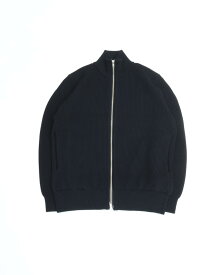 Yonetomi ヨネトミ EX FINE WOOL RIB KNIT BLOUSON エクストラファイン メリノウール リブニット ブルゾン