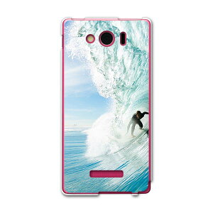 303SH AQUOS PHONE Xx mini アクオスフォン ダブルエックス ミニ 303sh softbank スマホ カバー ケース スマホケース スマホカバー PC ハードケース 波 サーフィン スポーツ 001164