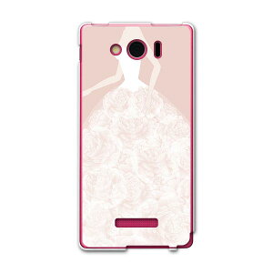 303SH AQUOS PHONE Xx mini アクオスフォン ダブルエックス ミニ 303sh softbank スマホ カバー ケース スマホケース スマホカバー PC ハードケース ウエディング 花嫁 ピンク ラブリー 005154