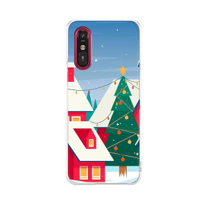 らくらくスマートフォン a A401FC 用 a401fc ケース カバー ハードケース 033610 家 景色