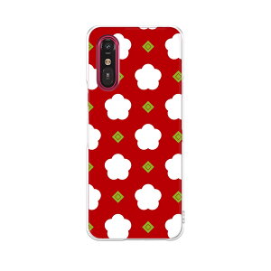 らくらくスマートフォン a A401FC 用 a401fc ケース カバー ハードケース 010358 和風 和柄