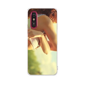 らくらくスマートフォン a A401FC 用 a401fc ケース カバー ハードケース 011899 女性  写真