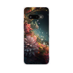 DIGNO BX3 �p A401KC / A402KC / A403KC ���ʑΉ� �P�[�X �J�o�[ �n�[�h�P�[�X 033629 �� flower