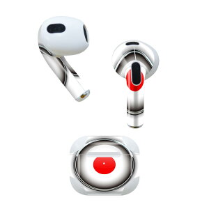 AirPods ��3���� ��p �f�U�C���X�L���V�[�� airpods 3 �p �G�A�|�b�h 3 �p ��O����i2021�j�Ή� 2������ �e2���Z�b�g �C���z�� �J�o�[ �f�R���[�V���� �A�N�Z�T���[ �f�R�V�[�� 000264 ���{�@�����@