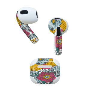 AirPods ��3���� ��p �f�U�C���X�L���V�[�� airpods 3 �p �G�A�|�b�h 3 �p ��O����i2021�j�Ή� 2������ �e2���Z�b�g �C���z�� �J�o�[ �f�R���[�V���� �A�N�Z�T���[ �f�R�V�[�� 000752 �ԁ@�C���X�g