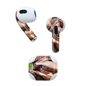 AirPods ��3���� ��p �f�U�C���X�L���V�[�� airpods 3 �p �G�A�|�b�h 3 �p ��O����i2021�j�Ή� 2������ �e2���Z�b�g �C���z�� �J�o�[ �f�R���[�V���� �A�N�Z�T���[ �f�R�V�[�� 001014 �}�J�����@�`