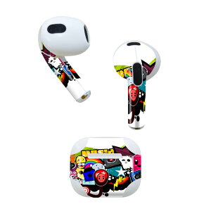 AirPods ��3���� ��p �f�U�C���X�L���V�[�� airpods 3 �p �G�A�|�b�h 3 �p ��O����i2021�j�Ή� 2������ �e2���Z�b�g �C���z�� �J�o�[ �f�R���[�V���� �A�N�Z�T���[ �f�R�V�[�� 001077 �N�[�� ���y�@