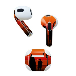 AirPods ��3���� ��p �f�U�C���X�L���V�[�� airpods 3 �p �G�A�|�b�h 3 �p ��O����i2021�j�Ή� 2������ �e2���Z�b�g �C���z�� �J�o�[ �f�R���[�V���� �A�N�Z�T���[ �f�R�V�[�� 003151 �N�[�� �T�[�t