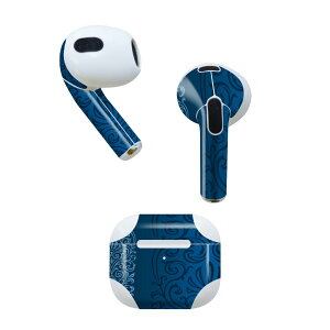 AirPods ��3���� ��p �f�U�C���X�L���V�[�� airpods 3 �p �G�A�|�b�h 3 �p ��O����i2021�j�Ή� 2������ �e2���Z�b�g �C���z�� �J�o�[ �f�R���[�V���� �A�N�Z�T���[ �f�R�V�[�� 003946 �͗l�@�G���K
