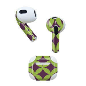 AirPods ��3���� ��p �f�U�C���X�L���V�[�� airpods 3 �p �G�A�|�b�h 3 �p ��O����i2021�j�Ή� 2������ �e2���Z�b�g �C���z�� �J�o�[ �f�R���[�V���� �A�N�Z�T���[ �f�R�V�[�� 003954 �͗l�@���@��