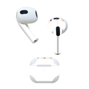 AirPods ��3���� ��p �f�U�C���X�L���V�[�� airpods 3 �p �G�A�|�b�h 3 �p ��O����i2021�j�Ή� 2������ �e2���Z�b�g �C���z�� �J�o�[ �f�R���[�V���� �A�N�Z�T���[ �f�R�V�[�� 020000 �n���E�B�� �n