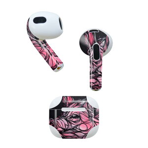 AirPods ��3���� ��p �f�U�C���X�L���V�[�� airpods 3 �p �G�A�|�b�h 3 �p ��O����i2021�j�Ή� 2������ �e2���Z�b�g �C���z�� �J�o�[ �f�R���[�V���� �A�N�Z�T���[ �f�R�V�[�� 023680 �u�^�@�����@
