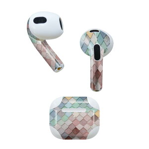 AirPods ��3���� ��p �f�U�C���X�L���V�[�� airpods 3 �p �G�A�|�b�h 3 �p ��O����i2021�j�Ή� 2������ �e2���Z�b�g �C���z�� �J�o�[ �f�R���[�V���� �A�N�Z�T���[ �f�R�V�[�� 023887 �J���t���@�^