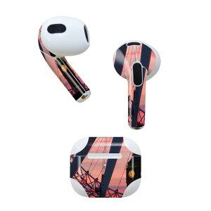 AirPods ��3���� ��p �f�U�C���X�L���V�[�� airpods 3 �p �G�A�|�b�h 3 �p ��O����i2021�j�Ή� 2������ �e2���Z�b�g �C���z�� �J�o�[ �f�R���[�V���� �A�N�Z�T���[ �f�R�V�[�� 025626 �ϗ��ԁ@���i