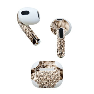 AirPods ��3���� ��p �f�U�C���X�L���V�[�� airpods 3 �p �G�A�|�b�h 3 �p ��O����i2021�j�Ή� 2������ �e2���Z�b�g �C���z�� �J�o�[ �f�R���[�V���� �A�N�Z�T���[ �f�R�V�[�� 025810 �W���G���[�@