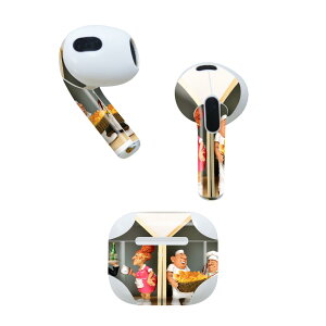 AirPods ��3���� ��p �f�U�C���X�L���V�[�� airpods 3 �p �G�A�|�b�h 3 �p ��O����i2021�j�Ή� 2������ �e2���Z�b�g �C���z�� �J�o�[ �f�R���[�V���� �A�N�Z�T���[ �f�R�V�[�� 025894 ���H�X�@�L��