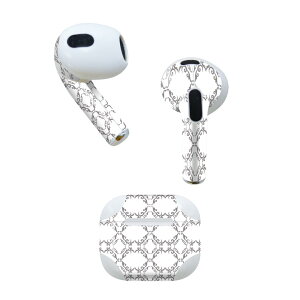 AirPods ��3���� ��p �f�U�C���X�L���V�[�� airpods 3 �p �G�A�|�b�h 3 �p ��O����i2021�j�Ή� 2������ �e2���Z�b�g �C���z�� �J�o�[ �f�R���[�V���� �A�N�Z�T���[ �f�R�V�[�� 004357 �͗l�@���@�G