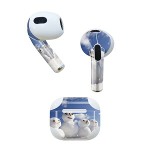 AirPods ��3���� ��p �f�U�C���X�L���V�[�� airpods 3 �p �G�A�|�b�h 3 �p ��O����i2021�j�Ή� 2������ �e2���Z�b�g �C���z�� �J�o�[ �f�R���[�V���� �A�N�Z�T���[ �f�R�V�[�� 004505 �X�m�[�}���@