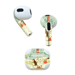 AirPods ��3���� ��p �f�U�C���X�L���V�[�� airpods 3 �p �G�A�|�b�h 3 �p ��O����i2021�j�Ή� 2������ �e2���Z�b�g �C���z�� �J�o�[ �f�R���[�V���� �A�N�Z�T���[ �f�R�V�[�� 005106 �N���X�}�X�@