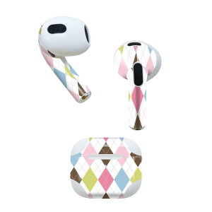 AirPods ��3���� ��p �f�U�C���X�L���V�[�� airpods 3 �p �G�A�|�b�h 3 �p ��O����i2021�j�Ή� 2������ �e2���Z�b�g �C���z�� �J�o�[ �f�R���[�V���� �A�N�Z�T���[ �f�R�V�[�� 005370 �J���t���@�_