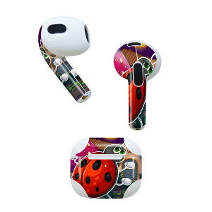 AirPods ��3���� ��p �f�U�C���X�L���V�[�� airpods 3 �p �G�A�|�b�h 3 �p ��O����i2021�j�Ή� 2������ �e2���Z�b�g �C���z�� �J�o�[ �f�R���[�V���� �A�N�Z�T���[ �f�R�V�[�� 005487 �L�����N�^�[