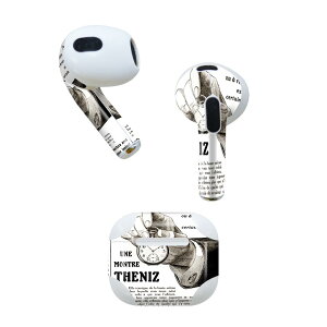 AirPods ��3���� ��p �f�U�C���X�L���V�[�� airpods 3 �p �G�A�|�b�h 3 �p ��O����i2021�j�Ή� 2������ �e2���Z�b�g �C���z�� �J�o�[ �f�R���[�V���� �A�N�Z�T���[ �f�R�V�[�� 006198 ���v�@�p��@