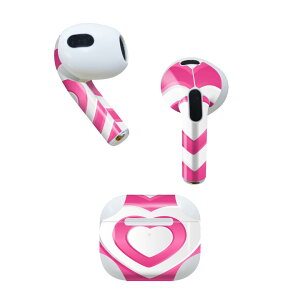 AirPods ��3���� ��p �f�U�C���X�L���V�[�� airpods 3 �p �G�A�|�b�h 3 �p ��O����i2021�j�Ή� 2������ �e2���Z�b�g �C���z�� �J�o�[ �f�R���[�V���� �A�N�Z�T���[ �f�R�V�[�� 006395 �n�[�g�@�s��