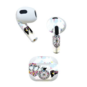 AirPods ��3���� ��p �f�U�C���X�L���V�[�� airpods 3 �p �G�A�|�b�h 3 �p ��O����i2021�j�Ή� 2������ �e2���Z�b�g �C���z�� �J�o�[ �f�R���[�V���� �A�N�Z�T���[ �f�R�V�[�� 006720 �n�ԁ@��