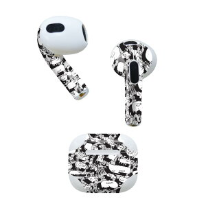 AirPods ��3���� ��p �f�U�C���X�L���V�[�� airpods 3 �p �G�A�|�b�h 3 �p ��O����i2021�j�Ή� 2������ �e2���Z�b�g �C���z�� �J�o�[ �f�R���[�V���� �A�N�Z�T���[ �f�R�V�[�� 006799 �����@�C���X