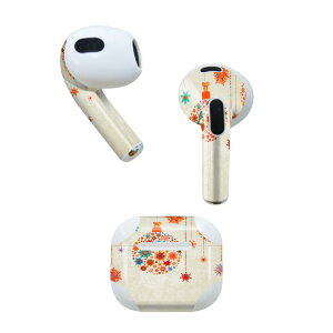 AirPods ��3���� ��p �f�U�C���X�L���V�[�� airpods 3 �p �G�A�|�b�h 3 �p ��O����i2021�j�Ή� 2������ �e2���Z�b�g �C���z�� �J�o�[ �f�R���[�V���� �A�N�Z�T���[ �f�R�V�[�� 006865 ��@�����@�J
