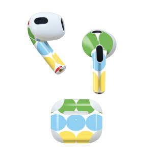 AirPods ��3���� ��p �f�U�C���X�L���V�[�� airpods 3 �p �G�A�|�b�h 3 �p ��O����i2021�j�Ή� 2������ �e2���Z�b�g �C���z�� �J�o�[ �f�R���[�V���� �A�N�Z�T���[ �f�R�V�[�� 007084 ���ʁ@�͗l