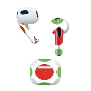 AirPods ��3���� ��p �f�U�C���X�L���V�[�� airpods 3 �p �G�A�|�b�h 3 �p ��O����i2021�j�Ή� 2������ �e2���Z�b�g �C���z�� �J�o�[ �f�R���[�V���� �A�N�Z�T���[ �f�R�V�[�� 007085 ���ʁ@�͗l