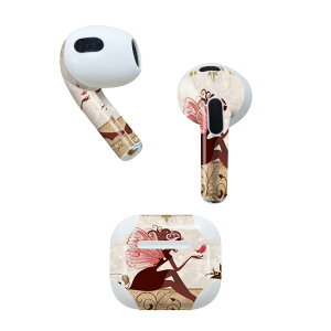 AirPods ��3���� ��p �f�U�C���X�L���V�[�� airpods 3 �p �G�A�|�b�h 3 �p ��O����i2021�j�Ή� 2������ �e2���Z�b�g �C���z�� �J�o�[ �f�R���[�V���� �A�N�Z�T���[ �f�R�V�[�� 007095 �l���@��