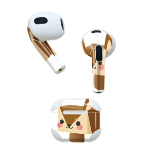 AirPods ��3���� ��p �f�U�C���X�L���V�[�� airpods 3 �p �G�A�|�b�h 3 �p ��O����i2021�j�Ή� 2������ �e2���Z�b�g �C���z�� �J�o�[ �f�R���[�V���� �A�N�Z�T���[ �f�R�V�[�� 007140 ���X�@�L����
