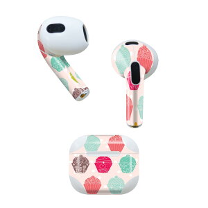 AirPods ��3���� ��p �f�U�C���X�L���V�[�� airpods 3 �p �G�A�|�b�h 3 �p ��O����i2021�j�Ή� 2������ �e2���Z�b�g �C���z�� �J�o�[ �f�R���[�V���� �A�N�Z�T���[ �f�R�V�[�� 008134 �J���t���@��