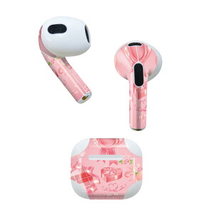 AirPods ��3���� ��p �f�U�C���X�L���V�[�� airpods 3 �p �G�A�|�b�h 3 �p ��O����i2021�j�Ή� 2������ �e2���Z�b�g �C���z�� �J�o�[ �f�R���[�V���� �A�N�Z�T���[ �f�R�V�[�� 008299 �o�����^�C��