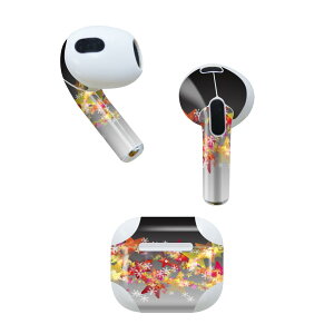 AirPods ��3���� ��p �f�U�C���X�L���V�[�� airpods 3 �p �G�A�|�b�h 3 �p ��O����i2021�j�Ή� 2������ �e2���Z�b�g �C���z�� �J�o�[ �f�R���[�V���� �A�N�Z�T���[ �f�R�V�[�� 008686 ���@��@����