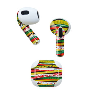 AirPods ��3���� ��p �f�U�C���X�L���V�[�� airpods 3 �p �G�A�|�b�h 3 �p ��O����i2021�j�Ή� 2������ �e2���Z�b�g �C���z�� �J�o�[ �f�R���[�V���� �A�N�Z�T���[ �f�R�V�[�� 008708 �N���X�}�X�@