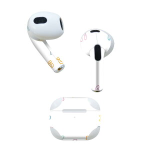 AirPods ��3���� ��p �f�U�C���X�L���V�[�� airpods 3 �p �G�A�|�b�h 3 �p ��O����i2021�j�Ή� 2������ �e2���Z�b�g �C���z�� �J�o�[ �f�R���[�V���� �A�N�Z�T���[ �f�R�V�[�� 009481 ���v�@�C���e